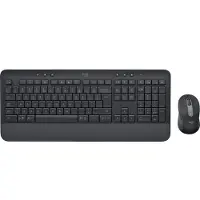 Logitech Signature MK650 Combo for Business - Ensemble clavier et souris - sans fil - Bluetooth LE - QWERTY - hongrois - graphite (920-011008)