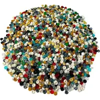 LEGO 1x1 Plaques rondes Mélange de couleurs - 4073 NOUVEAU ! Quantité 250x