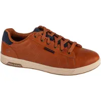 SKECHERS Baskets basses 'Cavell - Hensley' marron