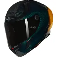 Nolan X-804 Rs Ultra Carbon Liquido Full Face Helmet Vert XL