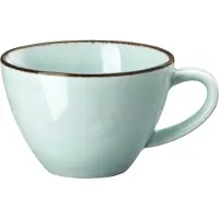 Rosenthal Espresso-Obertasse Profi Casual Mint Porzellan Grün-Braun 10660-405406-14717