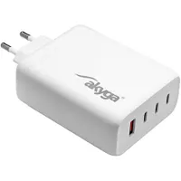 Akyga AK-CH-24 USB-A + 3x USB-C PD 5-28V / max. 5A 140W Quick Charge 3.0 GaN