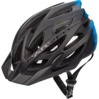 Meteor Marven casque cycliste hommes femmes enfants MTB rollerhelm M 55-58 noir bleu