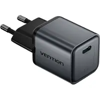 Vention GaN USB-C 20W Charger (Gray)