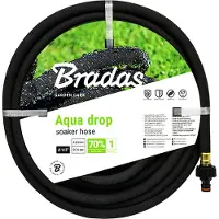 Bradas Tuyau d'irrigation goutte à goutte 7.5m 1/2" AQUA-DROP BR-WAD1_2075