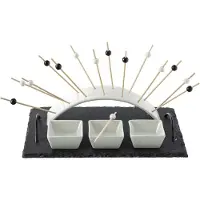 Secret De Gourmet Set de service - snacks et plats légers - 5 pièces