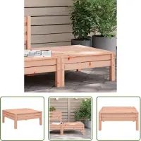 The Living Store Tabouret de jardin en bois massif Douglas