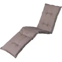 Madison Housse pour chaise longue Basic 200x60 cm Taupe