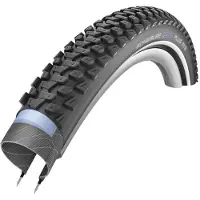 Schwalbe VTT Marathon Plus - Filaire - ADDIX - SmartGuard - 26x2.10 - Noir + Reflex