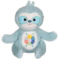 GIPSY TOYS Peluche parlante - - Siméon, le conteur d'émotions - 28 cm - Vert d'eau