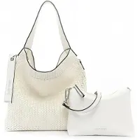 Suri Frey sac à épaule sac à épaule bandoulière Black Label July Hobo Bag White blanc