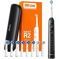 Bitvae - R2 Black+heads+case - Brosse à dents