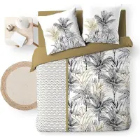 Douceur d'intérieur Parure de lit - - Coton 57 fils - 240x220cm - Blanc