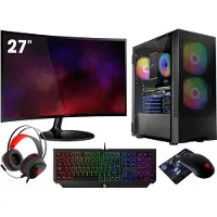 VIST PC Gaming Ryzen 5 5600GT - RAM 32Go - RX VEGA7 - SSD 1To M.2 - WIFI - LCD 27 - Windows 11 Pro
