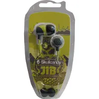Skullcandy Casque JIB IN-EAR W/O MIC GRAY/HOT LIME/HOT LIME ; S2DUFZ-385