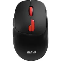 MARVO Souris de jeu sans fil Scorpion M809W, USB/Bluetooth, noire, 1600 DPI
