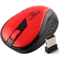Esperanza Souris optique sans fil 2,4 GHz 3D USB arc-en-ciel rouge