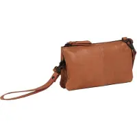Mustang Cuir sac à épaule bandoulière Matera Shoulderbag Cognac brun