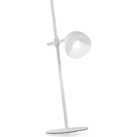 Emos LED Lampe de table rechargeable SOPHIE 4in1, 4,2W, 200lm, batterie 1200mAh Li-Ion avec 33h d'autonomie, intensité lumineuse variable, blanc neutre, câble USB de 1,5m, blanc, Z7635W