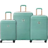Delsey PARIS trolley Freestyle 4 Double Rolls Trolley L / M / S L Almond menthe 74cm