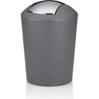 kela Marta, 1,7 l, rond, plastique, gris, acier inoxydable, manuel, 15 cm