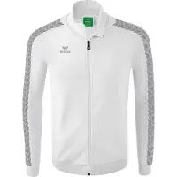 Erima Essential Team Tracktop Jack Hommes - Blanc / Monument Grey | Taille: M