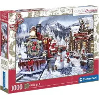 Clementoni Puzzle 500 Gare de Noël 81502