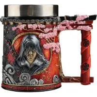 Nemesis Now Tankard Naoe z Assassin's Creed - Rcznie malowany, 17,5 cm, Licencjonowany