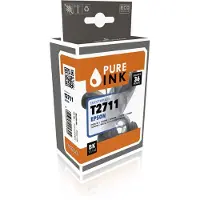 Pure Ink pureINK EPT2711BK BLK Cartouche d'impression pour Epson, 1100 pages