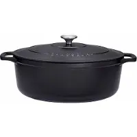 CHASSEUR Poêle à frire Ovale - Noir - 1 litre