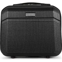 Solier Valises Kuferek Podróżny Mały Abs Stl945 Czarny, KUFEREKSTL94514BLACK64645