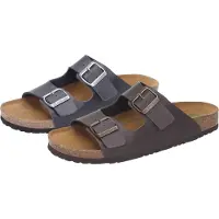 Brinkmann : Chaussures de ville pour hommes, chaussons, sandales, noir, chaussures de loisirs