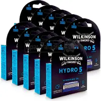 Wilkinson Lames de rasoir Hydro 5 Hydrating Gel, paquet de 4 x 10