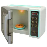 Playgo Electric Microwave With Light & Sound Argenté 3 Years Enfants
