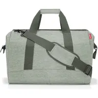 Reisenthel Sac de voyage vert clair / rouge sang / blanc