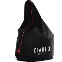 Diablo gaming pouffe black