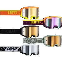 Leatt Velocity 4.5 Iriz Lunettes Tout-Terrain Avec Système d'enroulement Noir Noir One Size