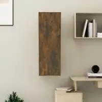 Prolenta Maison Exclusive - Meuble TV en chêne fumé 30,5 x 30 x 90 cm, aggloméré