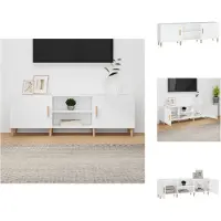 vidaXL Armoire TV Blanc 150x30x50 cm Bois composite - Meuble TV