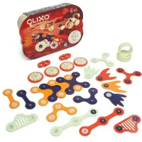 Clixo Mars Rovers mit 30 Teilen, Magnetspielzeug für Kinder 5848000