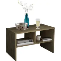 VCM Table d'appoint en bois | Table basse simple | Dimensions env. H. 40 x W. 63 x D. 30 cm | Table salon | Table basse - Nachto S