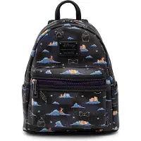 Disney Loungefly Bambi Clouds Backpack 26 Cm Noir Enfants