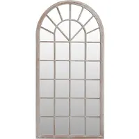 vidaXL Miroir sable 90x45 cm Fer pour l'intérieur