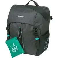Basil Sacoche individuelle Discovery 365D noir melee, 30x17x36cm, 20ltr