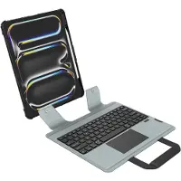 NILLKIN , Housse de clavier rétroéclairée antichoc pour iPad Pro 13" Touchpad, Noir