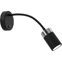 Mangel Applique LED Milagro JOKER MLP8534 noir/chrome