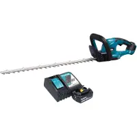 Makita DUH 607 RT Taille-haies sans fil 18 V 60 cm + 1x batterie 5,0 Ah + chargeur