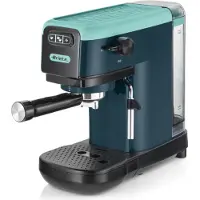 Ariete 1399/17, Machine à espresso, 1,1 l, Dosette de café, Café moulu, 1300 W, Bleu, Vert