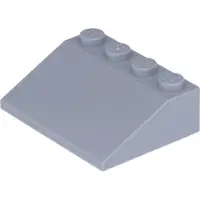 LEGO 25x brique oblique gris clair 3x4 33