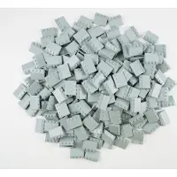 LEGO 3x4 Tuiles Gris clair pour toit - 3297 NOUVEAU Quantité 25x